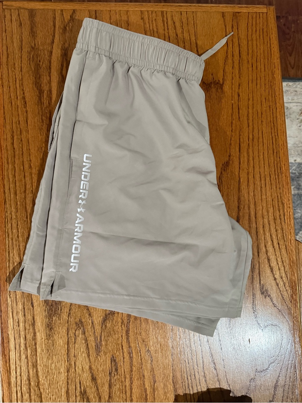 Under Armour Men's Khaki Performance Athletic Shorts
